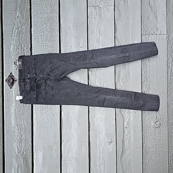 ZADIG & VOLTAIRE Eva Gris Destroy Deluxe Jeans - Picture 4 of 8